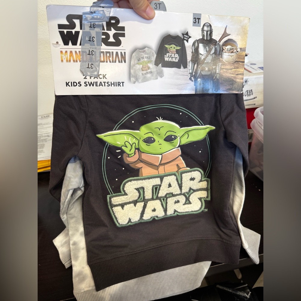 Star wars Grogu (baby Yoda) sweatshirts set of 2